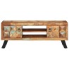 Meuble TV 112x30x45 cm bois massif de récupération 615059615059