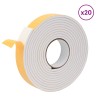Ruban adhésif en mousse 20 pcs Blanc 30mm x 5m Mousse CR 615076615076