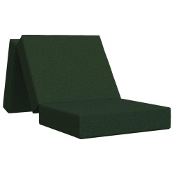 Canapé-lit pliable 75 x 63 x 45 cm Vert foncé 615078615078