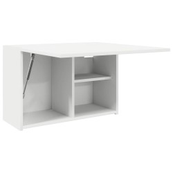 Armoire murale de bain blanc 60x25x40 cm bois d'ingénierie 615084615084
