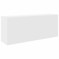 Armoire murale de bain blanc 100x25x40 cm bois d'ingénierie 615086615086