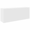 Armoire murale de bain blanc 100x25x40 cm bois d'ingénierie 615086615086