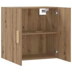 Armoire murale chêne artisanal 60x31x60 cm bois d'ingénierie 615088615088