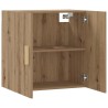 Armoire murale chêne artisanal 60x31x60 cm bois d'ingénierie 615088615088