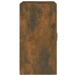 Armoire murale Chêne fumé 60x31x60 cm Bois d'ingénierie 615089615089