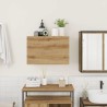 Armoire murale de bain chêne artisanal bois d'ingénierie 615094615094
