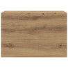 Armoire murale de bain chêne artisanal bois d'ingénierie 615094615094