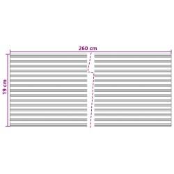 Ruban d'intimité pour clôture Vert 615098615098