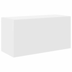 Armoire murale de bain blanc 60x25x30 cm bois d'ingénierie 615103615103