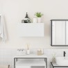 Armoire murale de bain blanc 60x25x30 cm bois d'ingénierie 615103615103