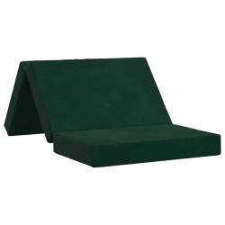 Canapé-lit pliable 80 x 67 x 45 cm Vert foncé 615109615109