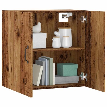 Armoire murale vieux bois 60x31x60 cm bois d'ingénierie 615110615110