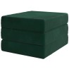 Canapé-lit pliable 90 x 63 x 45 cm Vert foncé 615113615113
