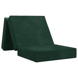 Canapé-lit pliable 75 x 67 x 45 cm Vert foncé 615114615114