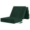 Canapé-lit pliable 75 x 67 x 45 cm Vert foncé 615114615114