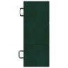 Canapé-lit pliable 75 x 67 x 45 cm Vert foncé 615114615114