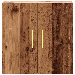 Armoire murale vieux bois 60x31x60 cm bois d'ingénierie 615121615121