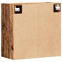 Armoire murale vieux bois 60x31x60 cm bois d'ingénierie 615121615121