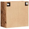 Armoire murale vieux bois 60x31x60 cm bois d'ingénierie 615121615121