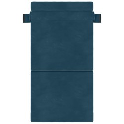 Canapé-lit pliable Bleu 100 x 80 x 60 cm Tissu 615124615124