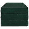 Canapé-lit pliable 140 x 67 x 45 cm Vert foncé 615126615126