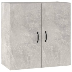 Armoire murale Gris béton 60x31x60 cm Bois d'ingénierie 615127615127