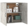 Armoire murale Gris béton 60x31x60 cm Bois d'ingénierie 615127615127