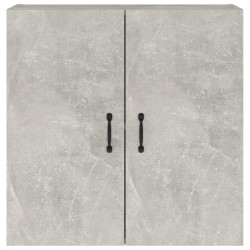 Armoire murale Gris béton 60x31x60 cm Bois d'ingénierie 615127615127
