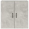 Armoire murale Gris béton 60x31x60 cm Bois d'ingénierie 615127615127