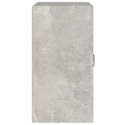 Armoire murale Gris béton 60x31x60 cm Bois d'ingénierie 615127615127