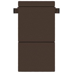 Canapé-lit pliable Taupe 100 x 80 x 60 cm Tissu 615128615128