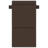 Canapé-lit pliable Taupe 100 x 80 x 60 cm Tissu 615128615128