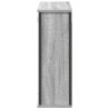 Armoire murale de salle de bain miroir sonoma gris 60x21x60 cm 615130615130