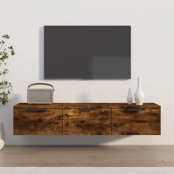 Armoire murale Chêne fumé 102x30x20 cm Bois d'ingénierie 615168615168