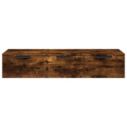 Armoire murale Chêne fumé 102x30x20 cm Bois d'ingénierie 615168615168