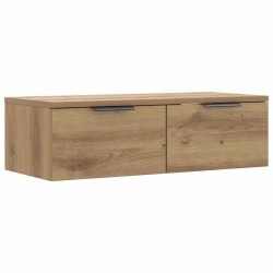 Armoire murale chêne artisanal 68x30x20 cm bois d'ingénierie 615169615169