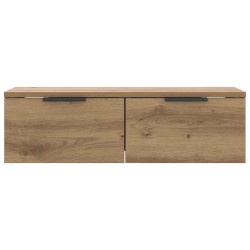 Armoire murale chêne artisanal 68x30x20 cm bois d'ingénierie 615169615169