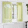 Rideaux en voile à œillets 2 pcs vert pomme 615173615173