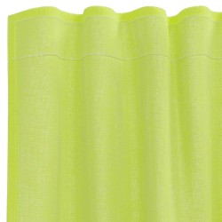 Rideaux en voile à œillets 2 pcs vert pomme 615173615173