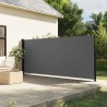 Auvent latéral rétractable anthracite 180x500 cm 615175615175