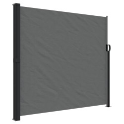 Auvent latéral rétractable anthracite 180x500 cm 615175615175