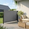 Auvent latéral rétractable anthracite 180x500 cm 615175615175