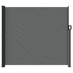 Auvent latéral rétractable anthracite 180x500 cm 615175615175