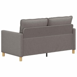 Canapé Taupe 156 x 81 x 87,5 cm Tissu 615182615182