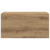 Armoire murale de bain chêne artisanal bois d'ingénierie 615186615186