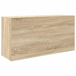 Armoire murale de bain chêne sonoma 80x25x40 cm bois ingénierie 615187615187