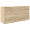 Armoire murale de bain chêne sonoma 80x25x40 cm bois ingénierie 615187615187