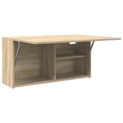 Armoire murale de bain chêne sonoma 80x25x40 cm bois ingénierie 615187615187