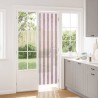 Rideau anti-insectes en chenille Gris Argent et Rose 615189615189