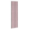 Rideau anti-insectes en chenille Gris Argent et Rose 615189615189
